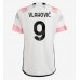 Günstige Juventus Dusan Vlahovic #9 Auswärts Fussballtrikot 2023-24 Kurzarm